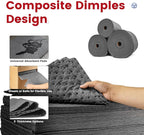 Universal Absorbent Pads Roll | 16"x20" Water Absorbent Mat 100-Pack | Industrial Spill Control for Liquids Leak(16 Gal/Box) | Oil Absorbing Rolls