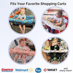 Suessie Shopping Cart Cover and High Chair Cover, Pink Dots