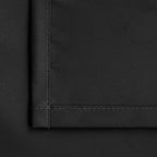 BGment Blackout Curtains - Grommet Thermal Insulated Room Darkening Bedroom and Living Room Curtain, Set of 2 Panels (38 x 54 Inch, Black)
