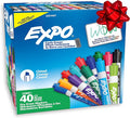 EXPO Dry Erase Markers, Low Odor Ink, Assorted Fashion Colors, Chisel Tip, 40 Count - Whiteboard, Essential Supplies for Office, School, Classroom, Teachers