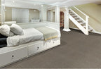 Mohawk Basics 24" x 24" Berber (Loop pile), 0.09" Pile Height, Carpet Tile, PET Fiber, Neutral Color, (24 Tiles), (96 sqft/carton)