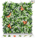 Greenery Wall Panels, 20"x20" 6PCS UV Protected Fake Grass Backdrop Privacy Fence Screen, Artificial Hedges for Outdoors Indoors Green Decor