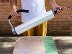 Stretch Film Dispenser with Handle- Durable and Lightweight- Holds 12'' - 20'' Inch Film Pake Handling Tools