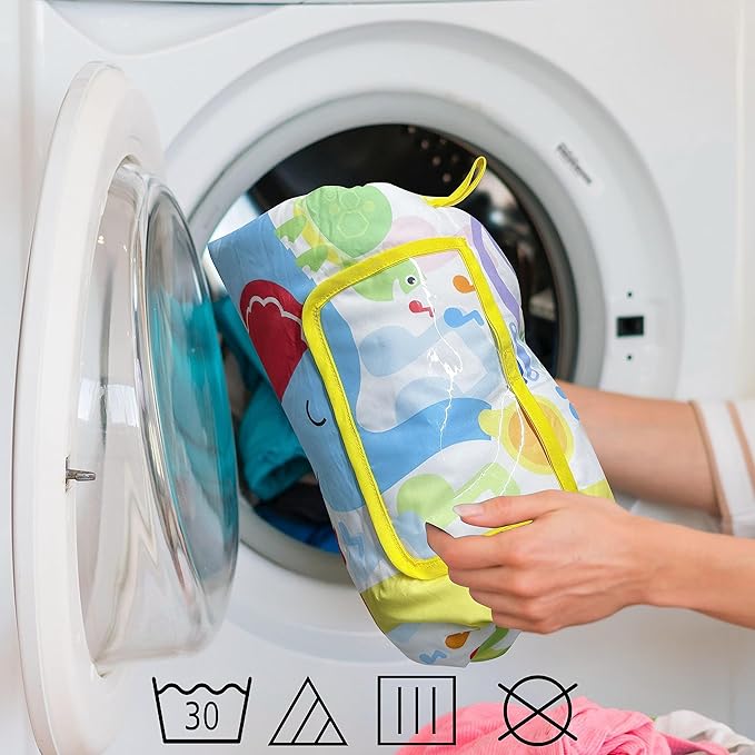 Shopping Cart Cover for Baby,2-in-1 High Chair Cover with Portable Cloth Bag,Cart Seat Pad for Babies Grocery Cushion Cover Restaurant,Suitable for All Supermarkets