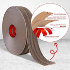 Flexible Wall Corner Protector Moulding Trim Peel and Stick Wall Corner Guards Edge Protector Self Adhesive Molding Trim Strip for Edge Ceiling (Smoked Brown Wood Grain, 2.4 in x 40 Ft)