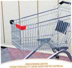 1 Pair Shopping Cart Bumper Guard Strip Collision Edge Protector for Grocery Cart Frame Textured Surface for Secure Shopping Experience Weather Resistant Design
