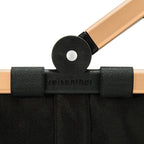 reisenthel carrybag frame gold/black - Sturdy shopping basket with plenty of storage space and practical inner pocket - Elegant and water-repellent design