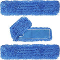 3 Pack 36 Inch Dust Mop Replacement Head Washable Medium Microfiber Mop Head for Commercial and Residential Use