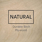 Factory Direct Partners 13138-NT Birch 2-Section Coat Locker with Bench, Storage Cubbies and Coat Hooks - Natural