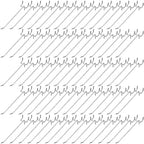Shimeyao 100 Pcs Peg Board Shelving Hooks Stainless Steel Hanging Board Pegs Wall Display Hooks Bulk for 1/8 1/4 Garage Storage Organizer Accessories(6 Inch,Silver)