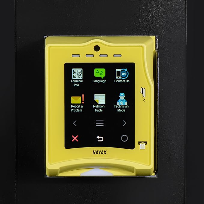 KoolMore Refrigerated Snack Vending Machine with 36 Slots and Bill acceptor in Black (KM-VMR-30-B)