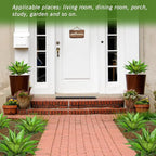 Artificial Agave Plants,Large UV Resistant Fake Agave Planters for Indoor and Outdoor Decorating Artificial Plants for Outdoors Plants(2Pack, 22")