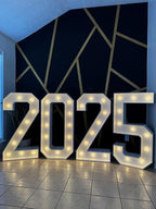 3ft durable wood marquee light up Letters/Numbers multiple use indoor/outdoor large light up letters and numbers for party decorations Perfect for birthdays weddings graduations any type of event. (Price is per marquee, once order is placed please mess...