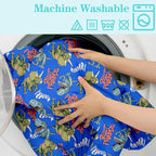 Shopping Cart Cover for Baby Girl Boy 2-in-1 High Chair Water Resistant High Chair Cover w/Phone Pouch Pocket Gender Neutral Cart Cover for Babies Padded Grocery Cart Cover for Baby