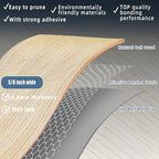 Oak Edge Banding, 5/8 inch x 100ft roll of Veneer Edge Banding, Pre-glued Flexible Real Wood Tape Banding for Cabinet Repair Furniture Restoration
