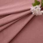 MIULEE Velvet Curtains 96 Inch Long 2 Panels Set for Bedroom, Pinch Pleat Back Tab Thermal Insulated Pink Living Room Darkening Drapes Pleated Blackout Floor to Ceiling Curtains with Hooks Dusty Rose