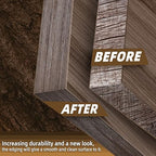 GSCIT Club Walnut Edge Banding, 1 1/2 inch x 10ft roll of Veneer Edge Banding Pre-glued Flexible, Wood Tape Banding for Cabinet Repair Furniture