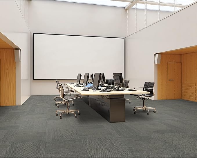 Mohawk Elite 24" x 24" Berber (Loop pile), 0.1" Pile Height, Carpet Tile, Nylon Fiber, Sandpiper Color, (24 Tiles), (96 sqft/carton)