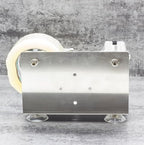 2''/3'' Desktop Table Top/Wall Mounted Tape and Label Dispenser, Large Desktop Tape Dispenser, Stainless Steel Frame with Sucktion Cup Sucker TTD-01