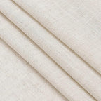 Nanspring Beige Curtains for Kitchen Windows Over Sink 36 inch Length Rustic Farmhouse Linen Blend Semi Sheer Curtains Back Tab and Rod Pocket Small Window Curtain for Cafe 30 x 36 Inch,2 Panels