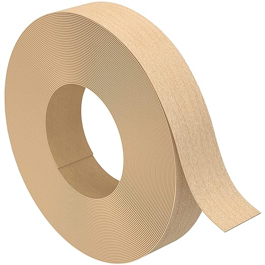 Maple Edge Banding, 3/4 inch x 10ft roll of Wood Edge Banding Pre-glued Flexible, Veneer Tape Banding for Cabinet Repair Furniture
