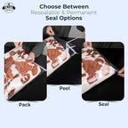 Poly Bags with Suffocation Warning - 14x20 Resealable - 200 Pack - Clear Poly Bags 14x20" - Retail Supply Co