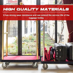 Bellman Cart Bumper Guard and Wall Protector Hotel Luggage Cart Bumper Collision Protector Cover for Airport & Travel Accessory Indoor & Outdoor Use(Medium)