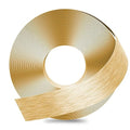 GSCIT Club Gold Edge Banding, 2 Inch x 50ft Aluminum Brushed Edge Banding PVC Edge Trim for Cabinet Repair Furniture