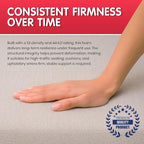 FOAMYFOAM 3Pack High Density 1 inch Thick, 24 inch Wide, 72 inch Long Upholstery Foam, Cushion Replacement