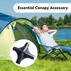 4 Way Connector, Tent Joint Outdoor Tent Replacement Connector,Canopy Parts Spare Parts, Portable Connector Tent Pole Connector