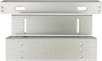 Visionis FPC-5192 600lbs Indoor Electromagnetic Lock with 600 lbs L and Z Bracket for Inswinging Door Access Control Maglock