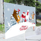 7.38 X9.84 ft Portable Pop up Display Stand Trade Show Backdrop Tension Booth Collapsible Trade Show Booth for Exhibit, Conference, Weddings, Party, Collapsible Space Truss (Frame Only)