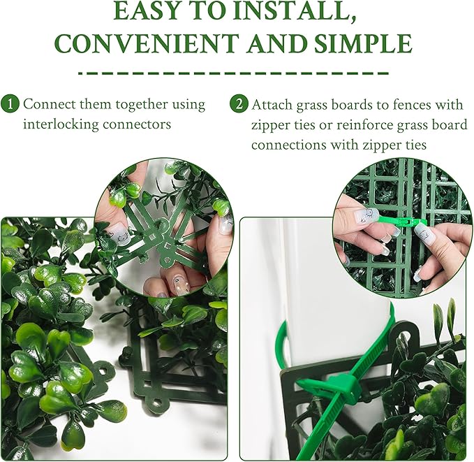 Artificial Ivy Privacy Fence Screen: 60"x 140" (58.5 SQFT) 4-Layer Leaf UV-Anti Faux Greenery Boxwood Backdrop Ivy Vine Leaf Panels for Outdoor, Indoor, Garden, Backyard and Decor