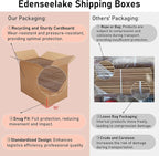 EdenseeLake 40 Pack 8x5x5 inches Shipping Boxes, Corrugated Cardboard Boxes Bulk for Packing, Moving, Mailing, Small Business