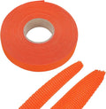 MECCANIXITY Braided Cable Sleeves Heat Shrinkable Fabric Sleeving, 5/8" 60ft Orange 2:1 Ratio Heat Shrinkable Cord Protector for Harness Cable, Network Cable Protection, Cable Management