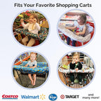 Suessie Shopping Cart Cover and High Chair Cover, Dinosaurs