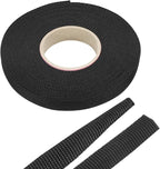 MECCANIXITY Braided Cable Sleeves Heat Shrinkable Fabric Sleeving, 1/2" 40ft Black 2:1 Ratio Heat Shrinkable Cord Protector for Harness Cable, Network Cable Protection, Cable Management