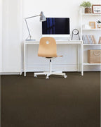 Mohawk Advance 24" x 24" Berber (Loop pile), 0.11" Pile Height, Carpet Tile, Nylon Fiber, Tierra Color, (24 Tiles), (96 sqft/carton)