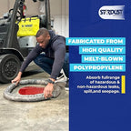 Stardust Spill Products Universal Spill Kit – OSHA Compliant Solution for Vehicles, Industrial, & Restaurant Use, Emergency Response Chemical, Water, & Bodily Fluid Cleanup, 12-Pack
