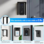 Ring Doorbell Cover,Doorbell Rain Cover,Waterproof Ring Doorbell Anti-Glare Cover，Ring Doorbell Rain Shield/Protector/Plate/Guard,Suitable for Access Control Keypad，Fingerprint Lock，Outdoor Keypad，etc