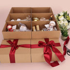 EdenseeLake 40 Pack 7x7x6 inches Shipping Boxes Small Cardboard Boxes for Packing, Moving, Mailing, Brown