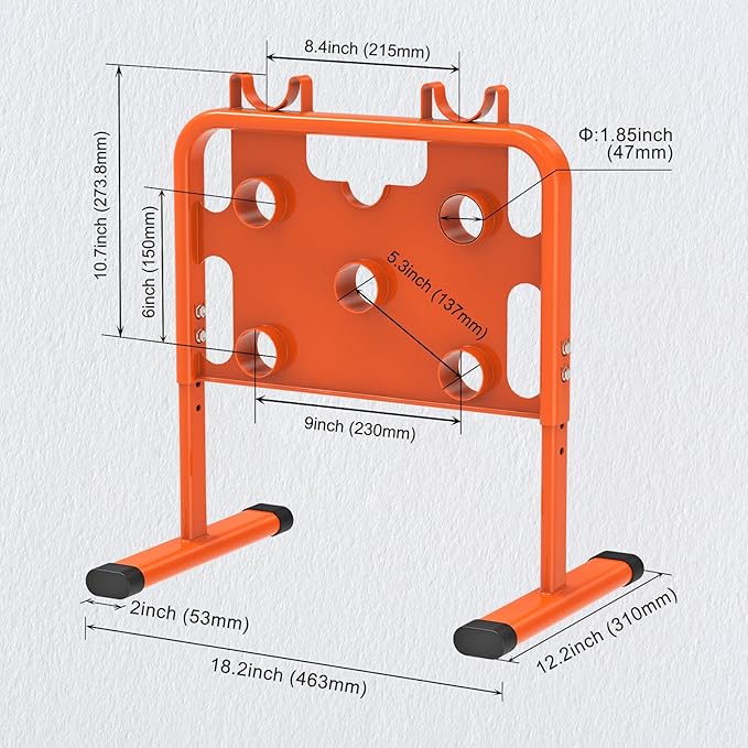 SELEWARE Heavy-Duty Adjustable Wire Dispenser – Professional Welded Steel Wire Spool Rack, Portable Cable Caddy for Spools Up to 33" in Diameter, Supports 800 lbs