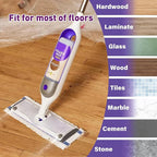 Funtin Power Mop Pads for Swiffer PowerMop, Unscented Disposable Mop Refills, Thickened Multi-Surface Replacement Mopping Pad, Dry & Wet Use for Floor Cleaning, 20 Packs
