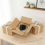 EdenseeLake 40 Pack 6x6x4 inches Shipping Boxes Small Cardboard Boxes for Packing, Moving, Mailing, Brown