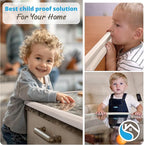 Premium 12ft Edge Protector for Baby, Odorless & Waterproof Edge Protector with 3M Adhesive Tape, Non-Toxic to Baby Proof Corners and Edges, Wall Corner Protector & Desk Edge Cushion Beige