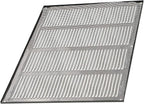 Repa Market 2-Pack Air Vent Cover 16x12 Inch (Outer Dimensions) Black Galvanized Steel Louvered Grill Cover with Mesh Screen/Wall or Ceiling Vent/HVAC Register for Indoor and Outdoor Ventilation