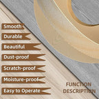 GSCIT Club Birch Edge Banding, 1 inch x 100ft roll of Veneer Edge Banding Preglued Flexible, Real Wood Tape Banding