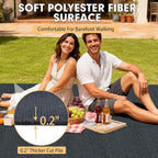 Marine Carpet,6 FT x 10 FT Dark Gray Indoor Outdoor Carpet 0.2" Thick Boat Carpet with Water-Proof TPE Backing, Non-Slide Outdoor Marine Carpet Roll for Home, Patio, Porch, Deck