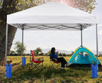 COOSHADE Canopy Tent Sand Bags Gazebo Weights Bags,4 Pack,112LBS,Blue