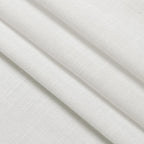 Nanspring Off White Semi Sheer Linen Curtains 78 inch Length for Living Room Back Tab Rod Pocket Modern Farmhouse Coastal Decor Off White Cotton Textured Gauze Curtains for Dining Room Office 52x78